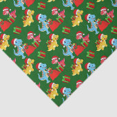 Weihnachtskachelmuster Seidenpapier (Ausschnitt)