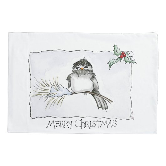 Weihnachtskadade Kissenbezug (Rückseite)