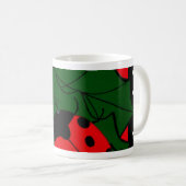 Weihnachtskäfer Kaffeetasse (VorderseiteRechts)