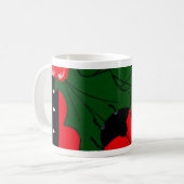 Weihnachtskäfer Kaffeetasse (Vorderseite Links)