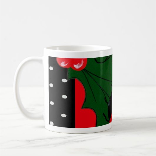 Weihnachtskäfer Kaffeetasse (Links)