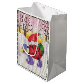 Weihnachtskäfer Mittlere Geschenktüte (Vorderseite Schrägansicht)