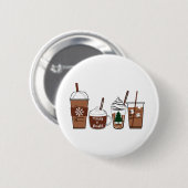 Weihnachtskaffee Button (Vorne & Hinten)