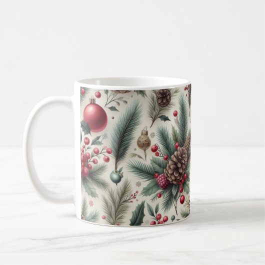 Weihnachtskaffee Candy Cane Tasse (Links)