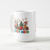 Weihnachtskaffee Cups mit spielerischen Designs Kaffeetasse (Vorderseite Links)