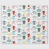 Weihnachtskaffee Date Cup of Cosy Geschenkpapier (Flach)