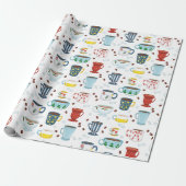 Weihnachtskaffee Date Cup of Cosy Geschenkpapier (Ungerollt)