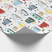 Weihnachtskaffee Date Cup of Cosy Geschenkpapier (Ecke)