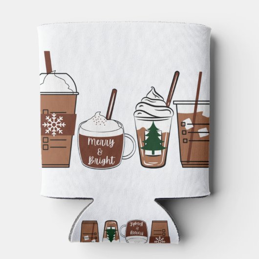 Weihnachtskaffee Dosenkühler (Rückseite)