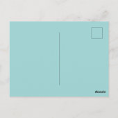 Weihnachtskaffee Faltkarte Postkarte (Rückseite)