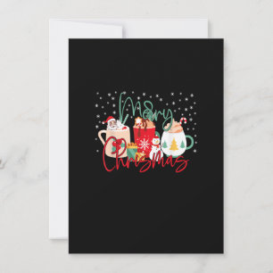 Weihnachtskaffee für Frauen Süßigkeiten Winterkaff Einladung