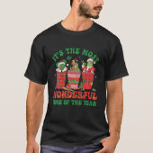 Weihnachtskaffee ist die wunderbarste Zeit T-Shirt (Vorderseite)