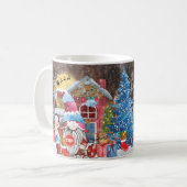 Weihnachtskaffee Kaffeetasse (Vorderseite Links)