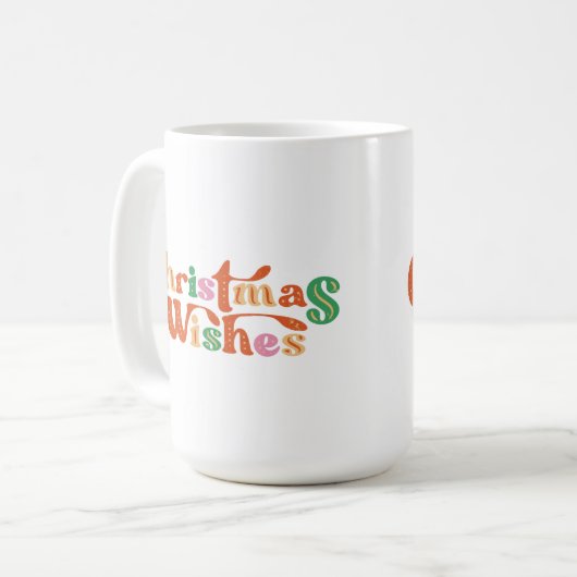 Weihnachtskaffee Kaffeetasse (Vorderseite Links)