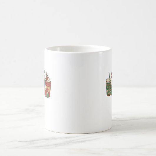 Weihnachtskaffee Kaffeetasse (Mittel)