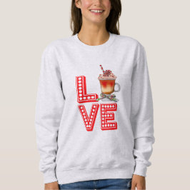 Weihnachtskaffee Liebe Kaffeeliebhaber Sweatshirt