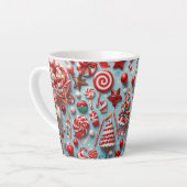 Weihnachtskaffee Milchtasse (Linke Ecke)