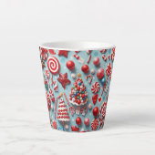 Weihnachtskaffee Milchtasse (Vorderseite)