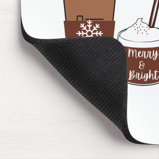 Weihnachtskaffee Mousepad (Ecke)