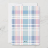 Weihnachtskaffee Party Einladung (Rückseite)