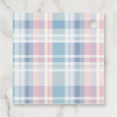 Weihnachtskaffee Party Geschenkanhänger (Rückseite)