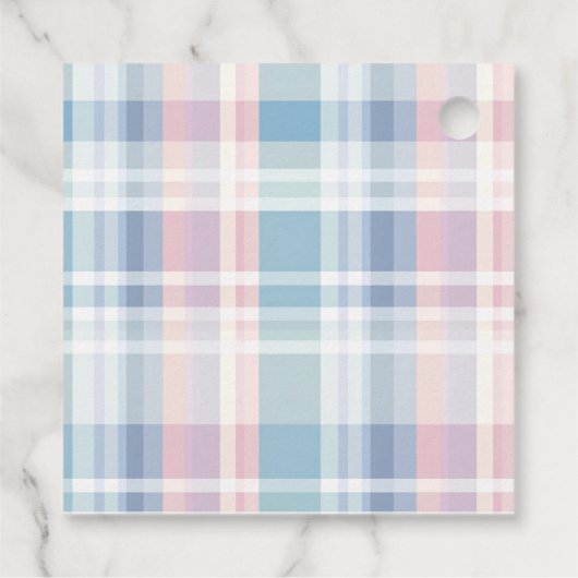 Weihnachtskaffee Party Geschenkanhänger (Rückseite)