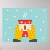 Weihnachtskaffee Poster (Vorne)