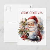 Weihnachtskaffee Postkarte (Vorne/Hinten)