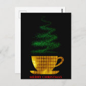 Weihnachtskaffee Postkarte (Vorne/Hinten)
