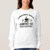 Weihnachtskaffee Sweatshirt - Cosy Women's Holiday (Vorderseite)