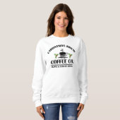 Weihnachtskaffee Sweatshirt - Cosy Women's Holiday (Vorne ganz)
