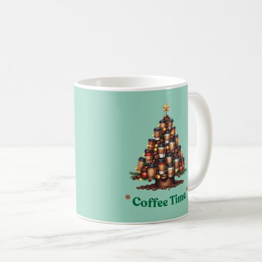 Weihnachtskaffee Tasse (VorderseiteRechts)