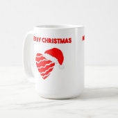 Weihnachtskaffee Tasse (Vorderseite Links)