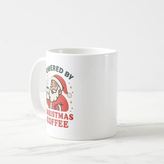 Weihnachtskaffee - Tasse (Vorderseite Links)