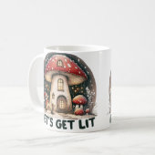 Weihnachtskaffee-Tasse Kaffeetasse (Vorderseite Links)