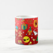 Weihnachtskaffee-Tasse Kaffeetasse (Mittel)