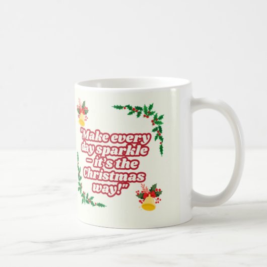 Weihnachtskaffee-Tasse Kaffeetasse (Rechts)