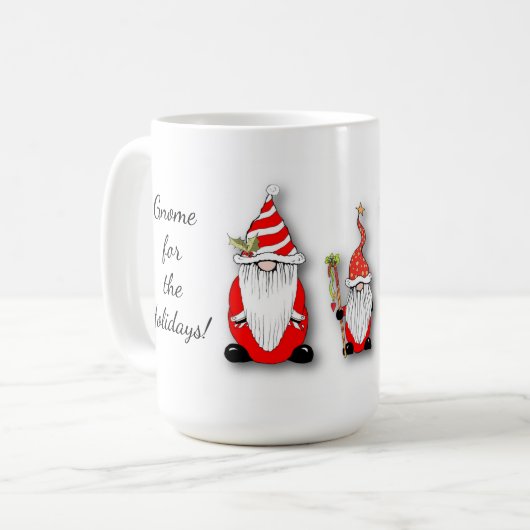 Weihnachtskaffee-Tasse Kaffeetasse (Vorderseite Links)