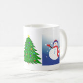 Weihnachtskaffee-Tasse Kaffeetasse (VorderseiteRechts)