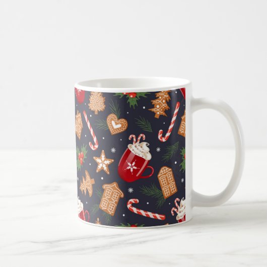 Weihnachtskaffee Tasse Lebkuchen Heiße Schokolade (Rechts)