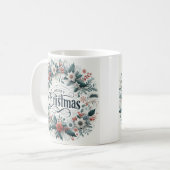 Weihnachtskaffee Tasse/Tasse Kaffeetasse (Vorderseite Links)