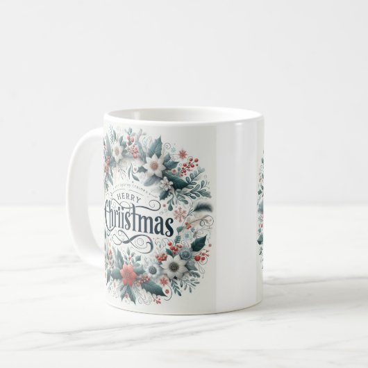 Weihnachtskaffee Tasse/Tasse Kaffeetasse (Vorderseite Links)