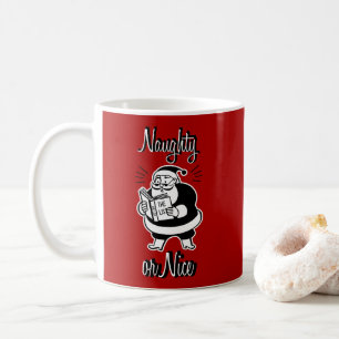 Weihnachtskaffee-Tasse (Weihnachtsliste) Kaffeetasse