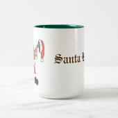 Weihnachtskaffee-Tasse Zweifarbige Tasse (Mittel)