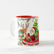 Weihnachtskaffee-Tasse