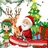 Weihnachtskaffee-Tasse Zweifarbige Tasse