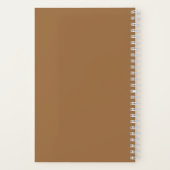 Weihnachtskaffee und Keks Notizblock (Rückseite)