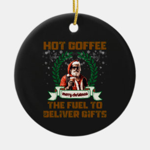 Weihnachtskaffee Weihnachten Ro Keramik Ornament