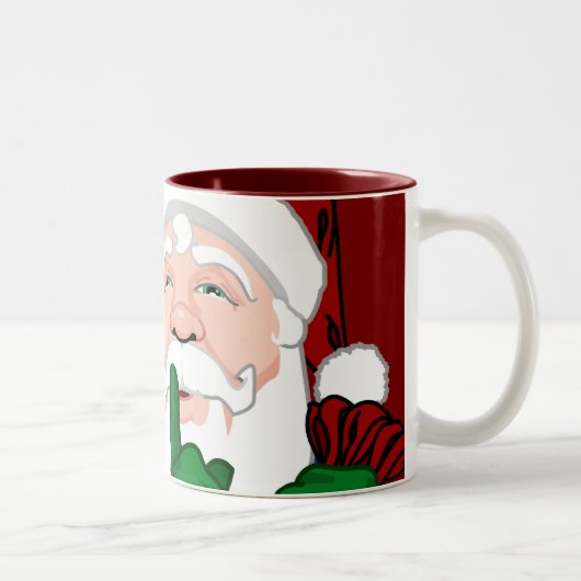 Weihnachtskaffee Weihnachtsfeier Weihnachtsfeier T Zweifarbige Tasse (Rechts)