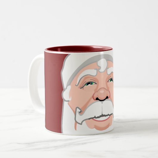 Weihnachtskaffee Weihnachtsfeier Weihnachtsfeier T Zweifarbige Tasse (Vorderseite Links)